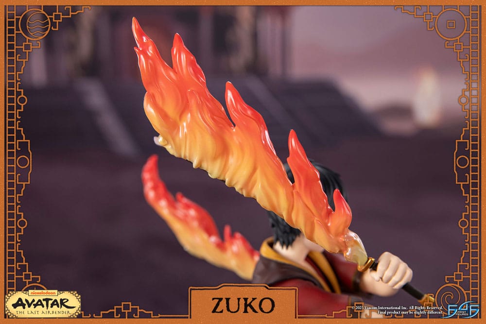First 4 Figures Avatar Der Herr der Elemente Zuko Statue