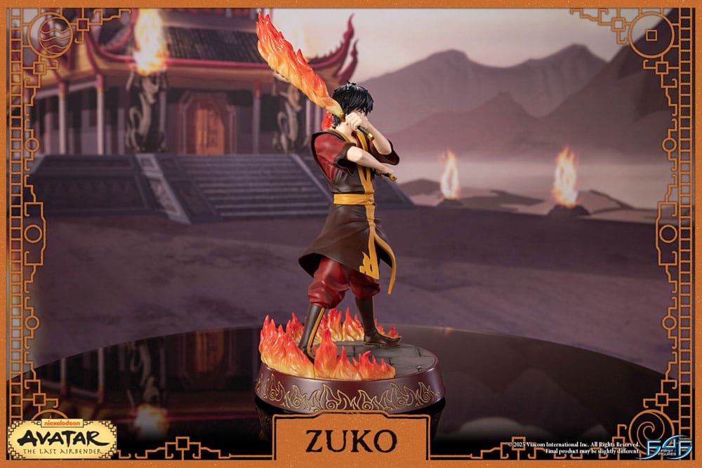 First 4 Figures Avatar Der Herr der Elemente Zuko Statue