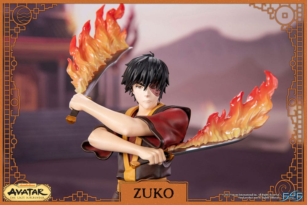 First 4 Figures Avatar Der Herr der Elemente Zuko Statue