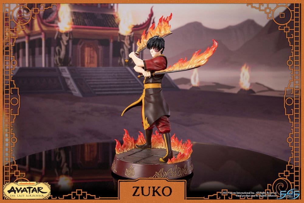 First 4 Figures Avatar Der Herr der Elemente Zuko Statue