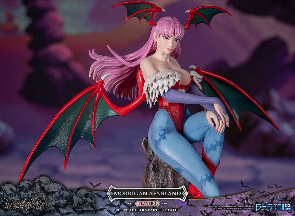 First 4 Figures Darkstalkers Morrigan Aensland Player 2 Variant Statue