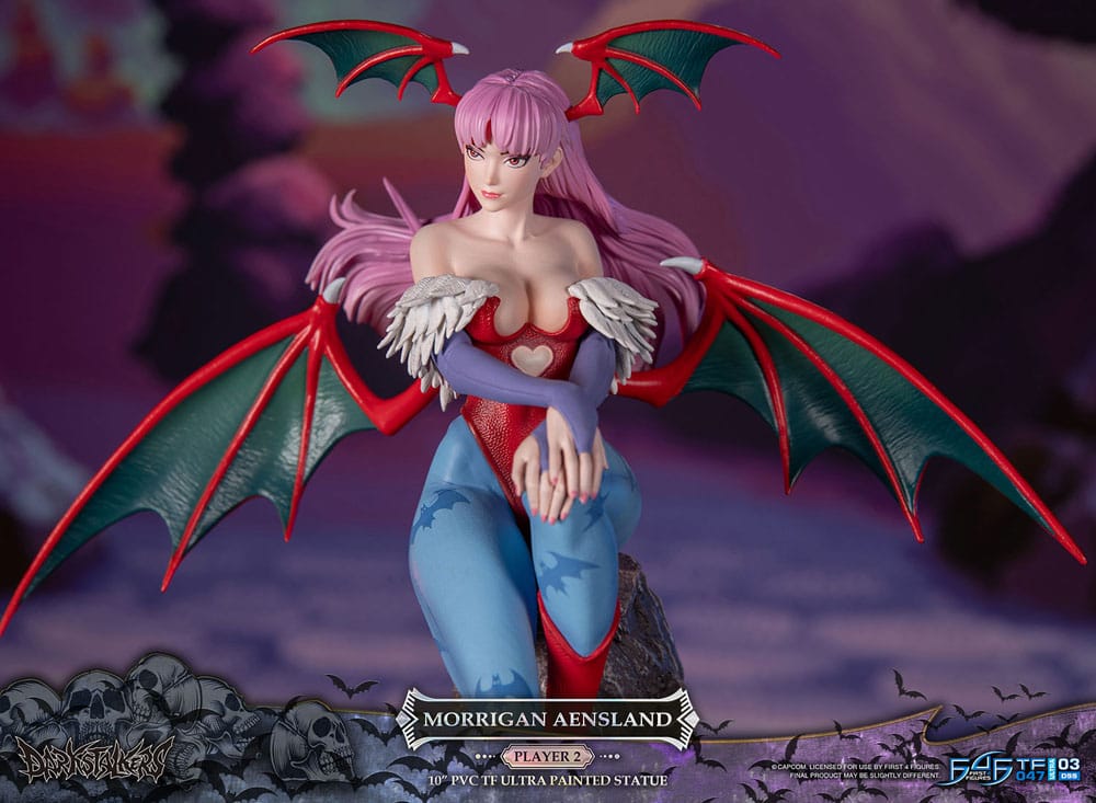 First 4 Figures Darkstalkers Morrigan Aensland Player 2 Variant Statue