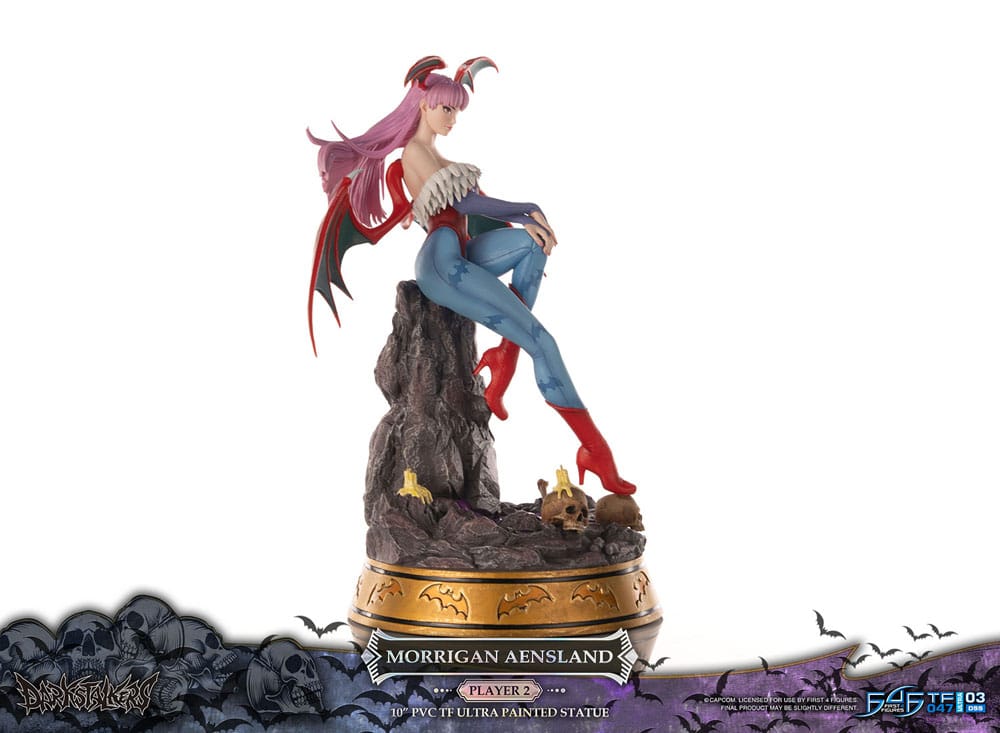 First 4 Figures Darkstalkers Morrigan Aensland Player 2 Variant Statue