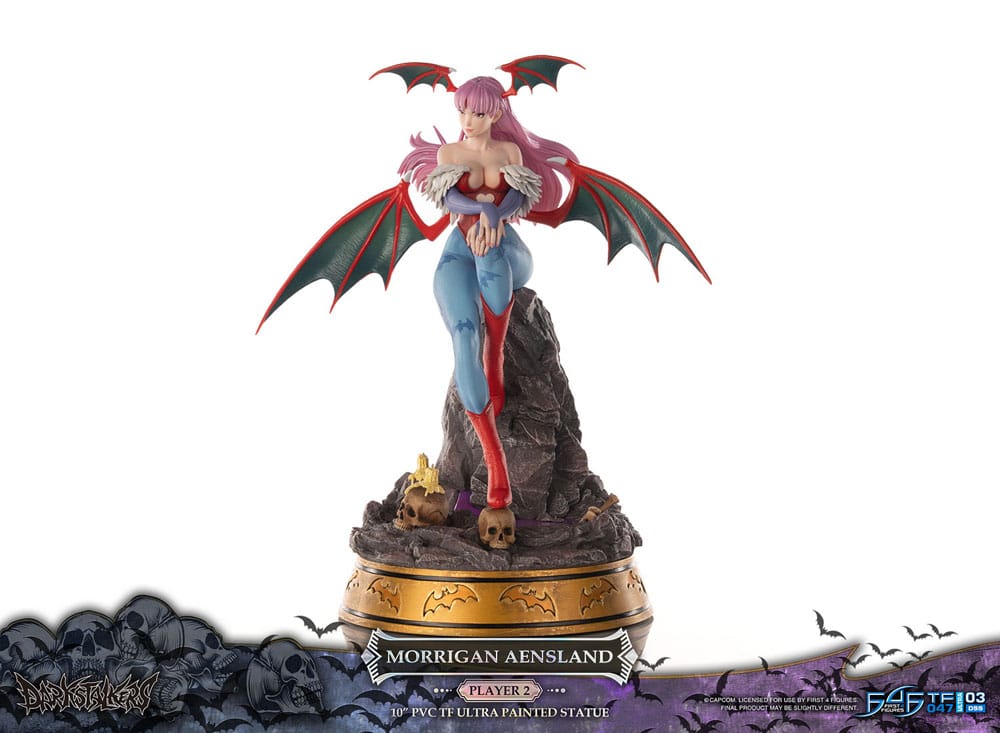 First 4 Figures Darkstalkers Morrigan Aensland Player 2 Variant Statue