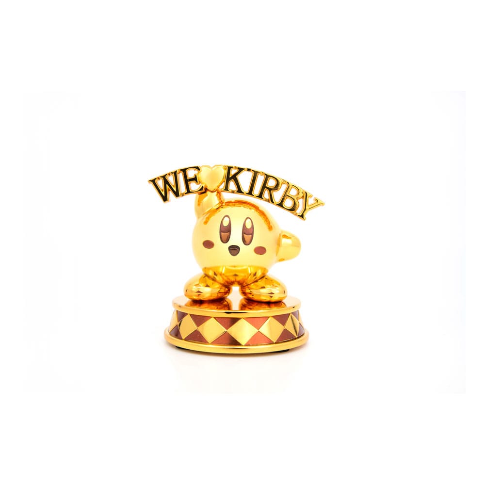 First 4 Figures Kirby We Love Kirby Gold Edition DieCast Statue