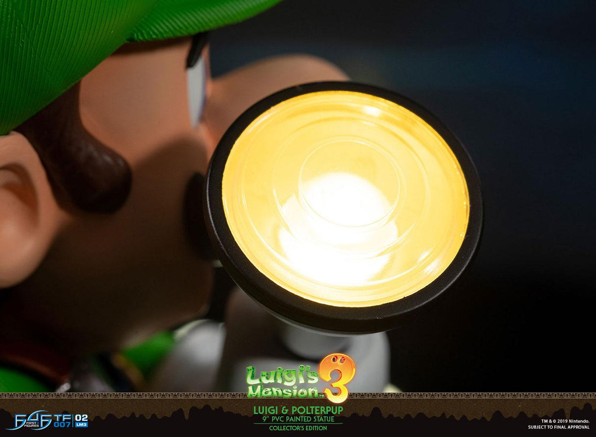 First 4 Figures Luigi’s Mansion 3 PVC Luigi & Polterpinscher Collector’s Edition Statue