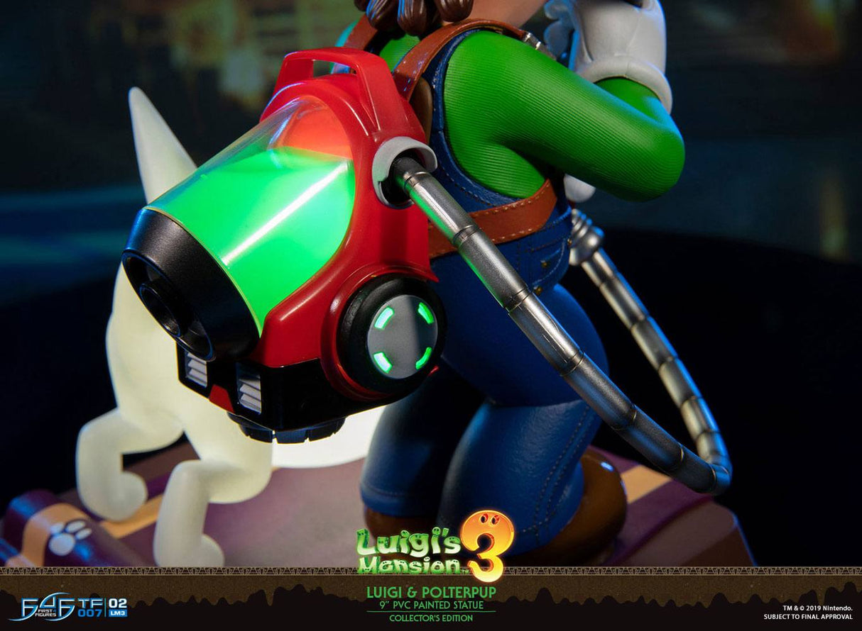 First 4 Figures Luigi’s Mansion 3 PVC Luigi & Polterpinscher Collector’s Edition Statue