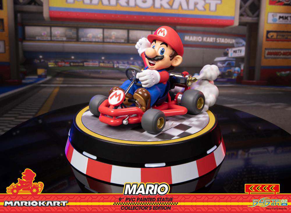 First 4 Figures Mario Kart Mario Collector’s Edition Statue