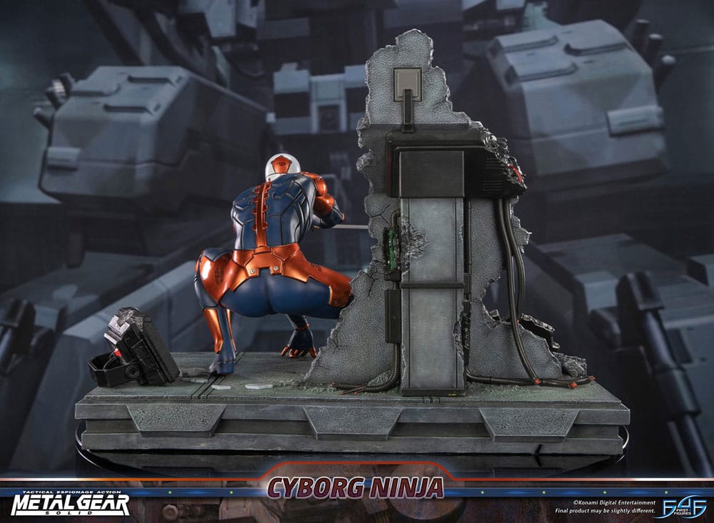 First 4 Figures Metal Gear Solid Cyborg Ninja Gray Fox Statue