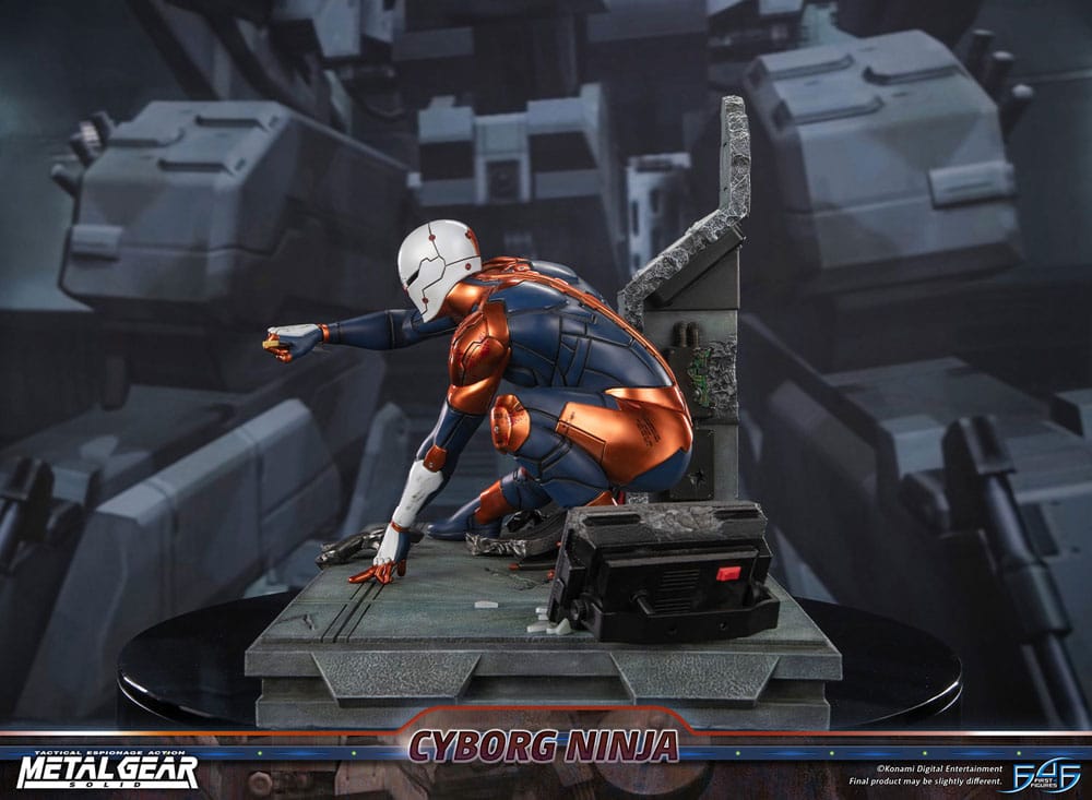 First 4 Figures Metal Gear Solid Cyborg Ninja Gray Fox Statue