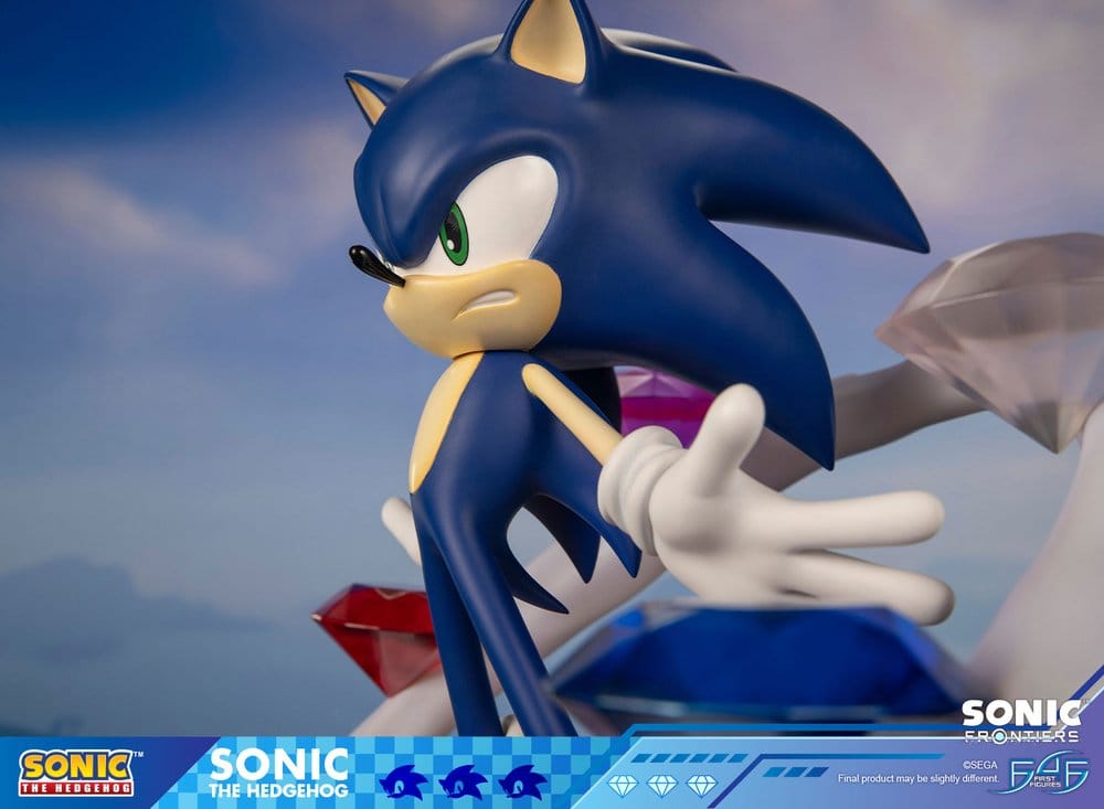 First 4 Figures Sonic The Hedgehog Sonic Frontiers Sonic Statue