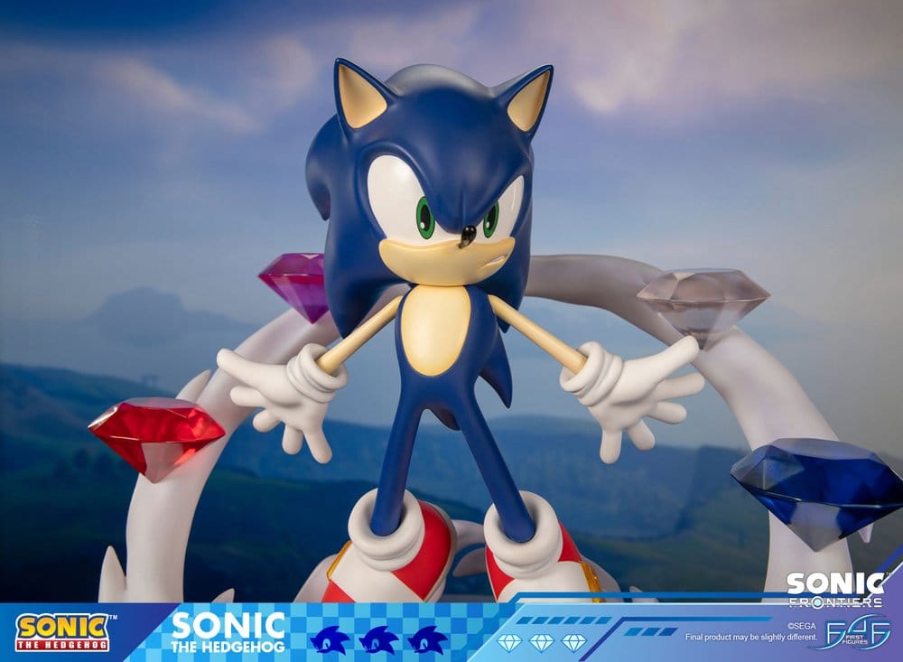First 4 Figures Sonic The Hedgehog Sonic Frontiers Sonic Statue