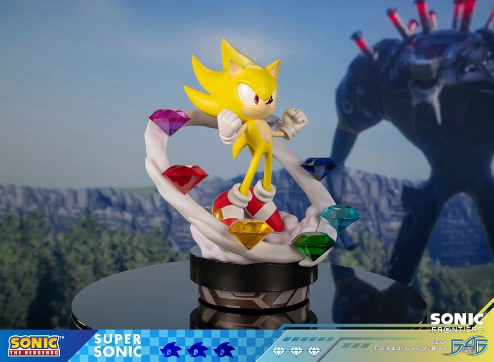 First 4 Figures Sonic The Hedgehog Sonic Frontiers Super Sonic Resin Statue