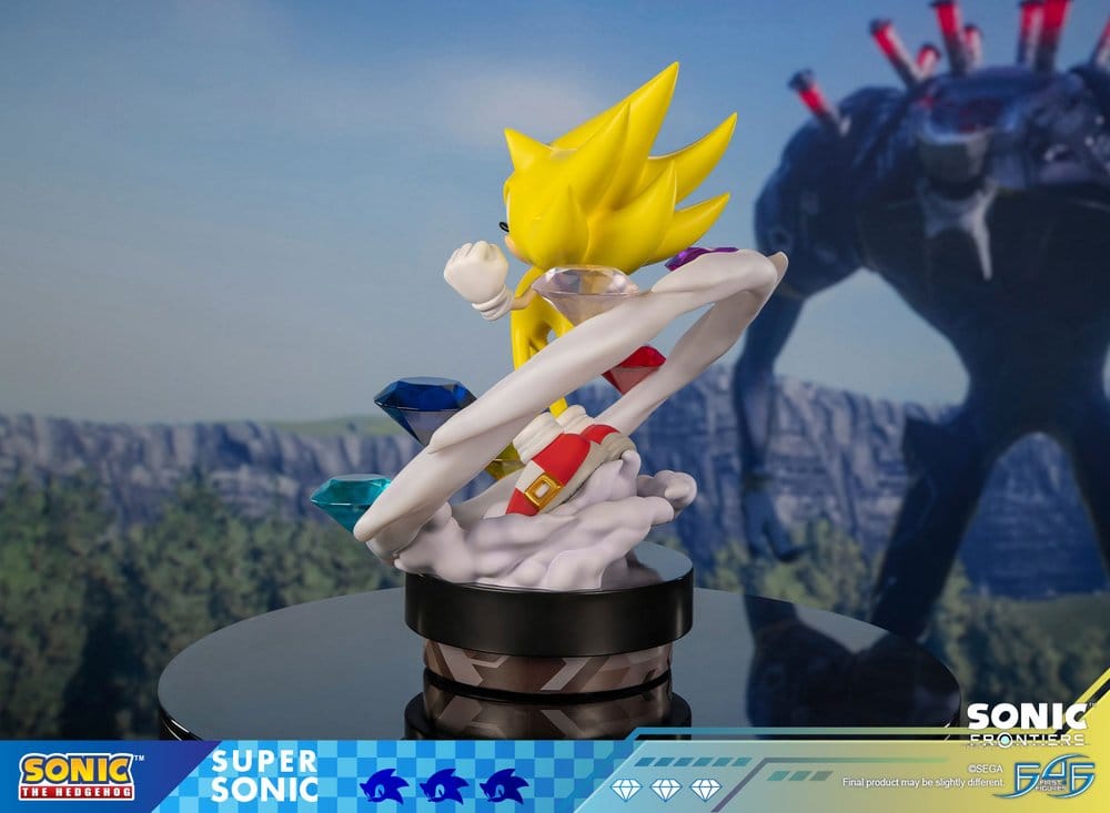 First 4 Figures Sonic The Hedgehog Sonic Frontiers Super Sonic Resin Statue