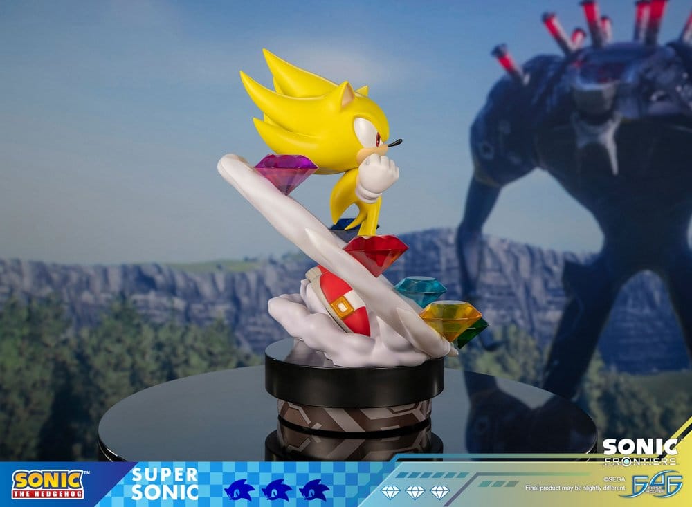 First 4 Figures Sonic The Hedgehog Sonic Frontiers Super Sonic Resin Statue