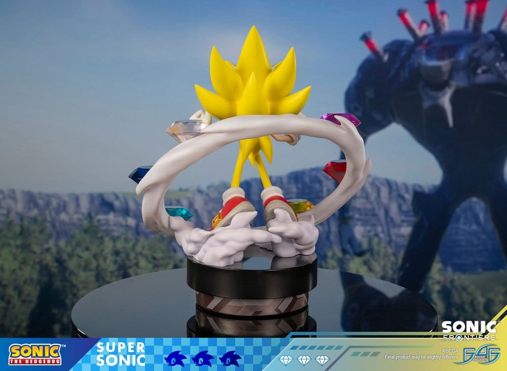 First 4 Figures Sonic The Hedgehog Sonic Frontiers Super Sonic Resin Statue
