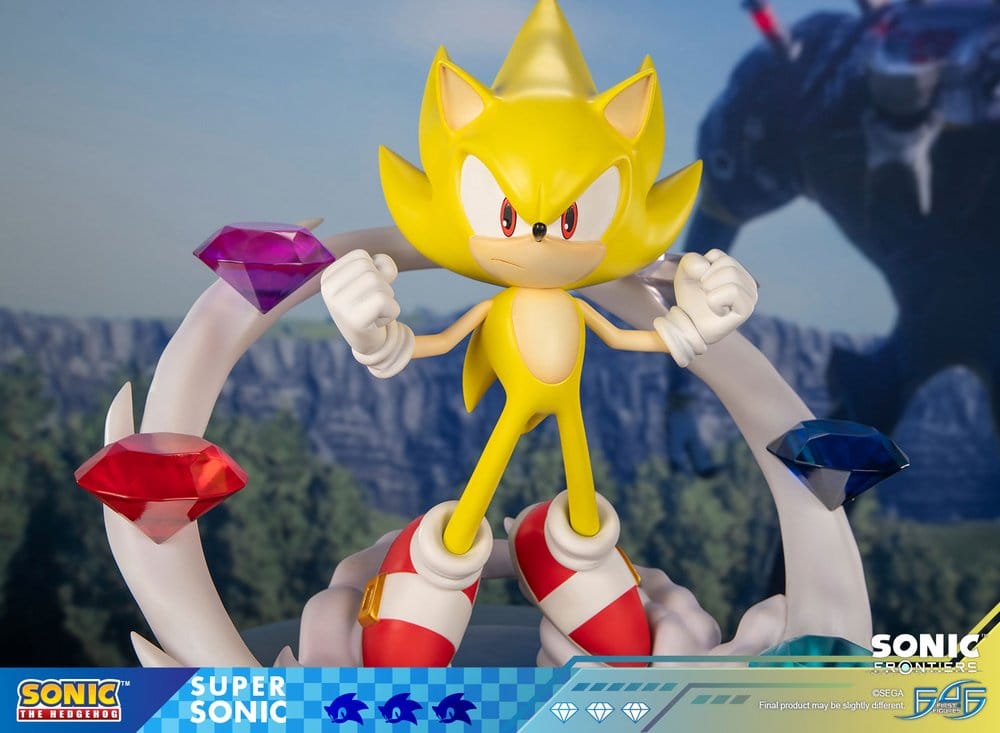 First 4 Figures Sonic The Hedgehog Sonic Frontiers Super Sonic Resin Statue