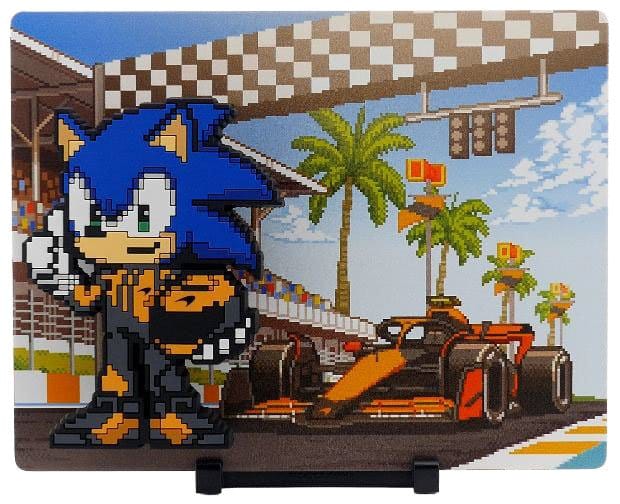 First 4 Figures Sonic The Hedgehog x McLaren Sonic McLaren 35th Anniversary FiGGYZ Magnet-Sammelfigur