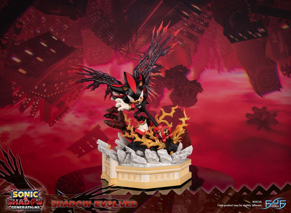 First 4 Figures Sonic X Shadow Generations Shadow Evolved Statue