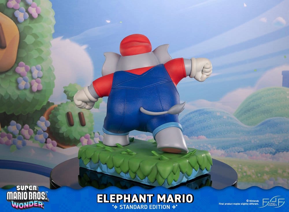 First 4 Figures Super Mario Bros. Wonder Elephant Mario Standard Edition Resin Statue