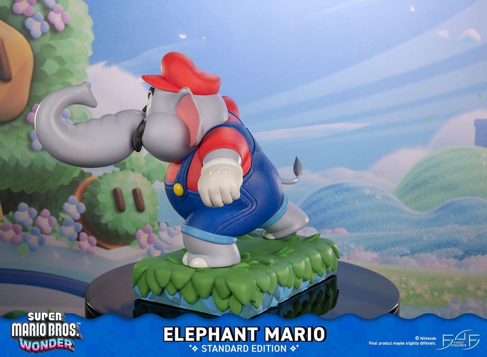 First 4 Figures Super Mario Bros. Wonder Elephant Mario Standard Edition Resin Statue
