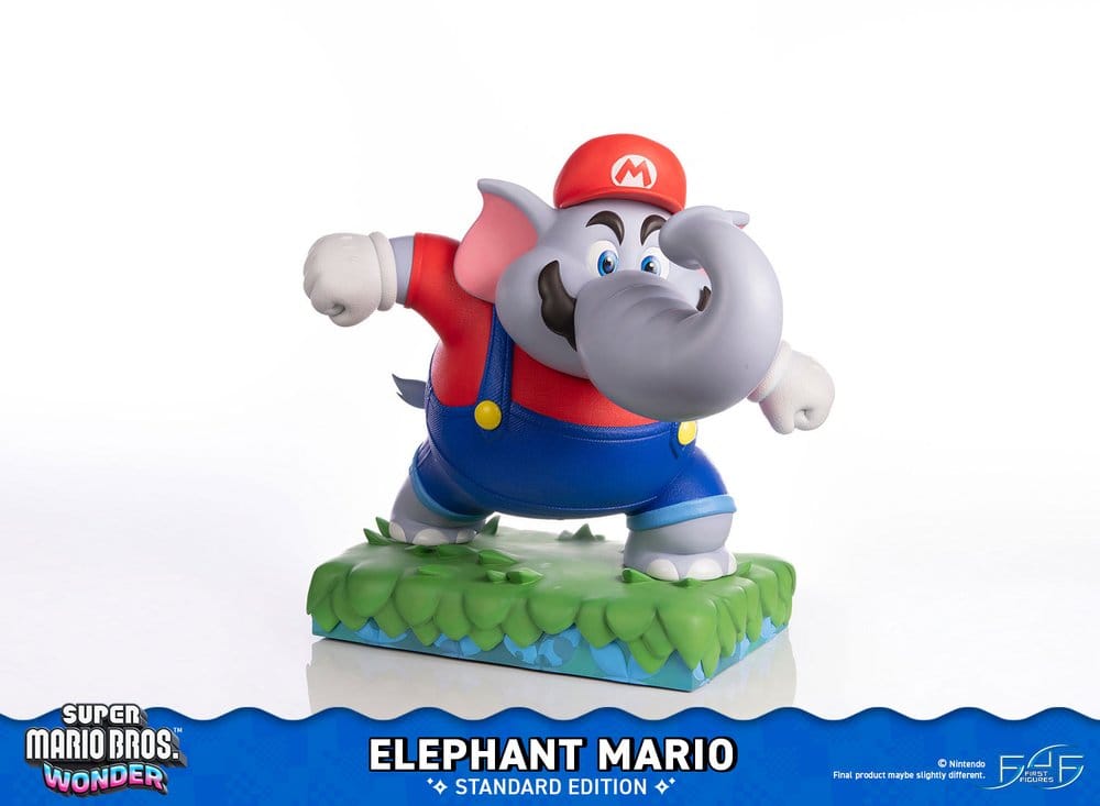First 4 Figures Super Mario Bros. Wonder Elephant Mario Standard Edition Resin Statue
