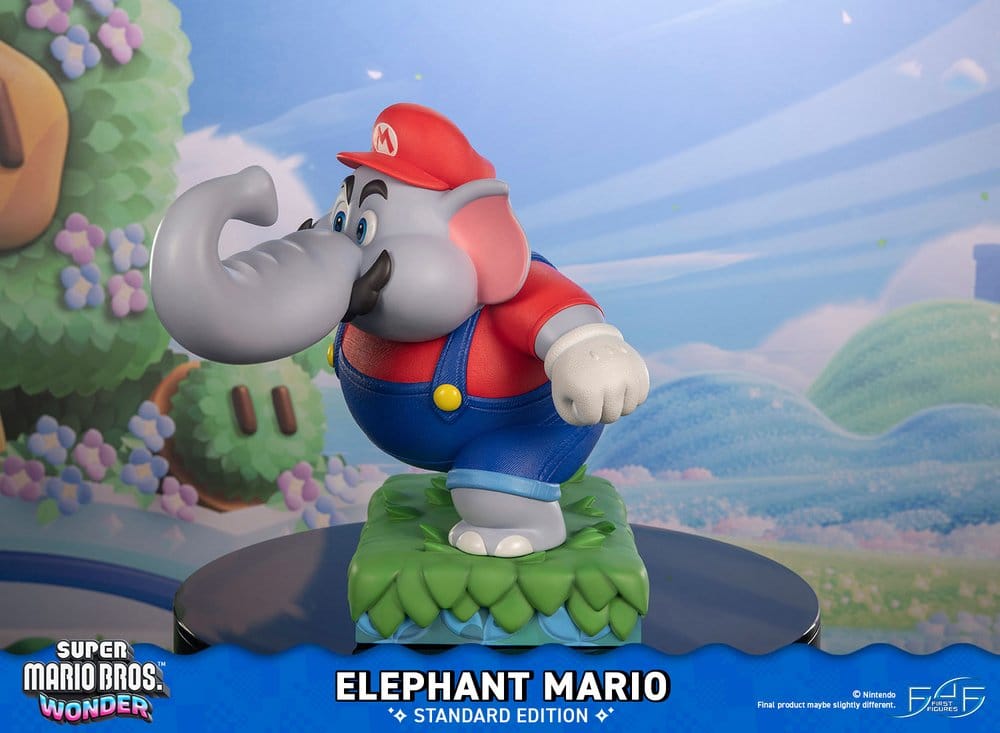 First 4 Figures Super Mario Bros. Wonder Elephant Mario Standard Edition Resin Statue