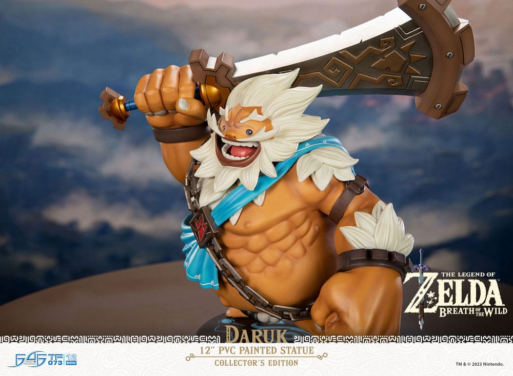 First 4 Figures The Legend of Zelda Breath of the Wild Daruk Collector’s Edition Statue - Beschädigte Verpackung