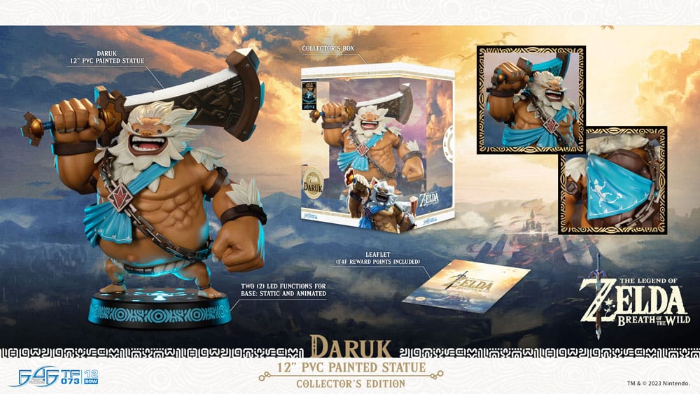 First 4 Figures The Legend of Zelda Breath of the Wild Daruk Collector’s Edition PVC Statue