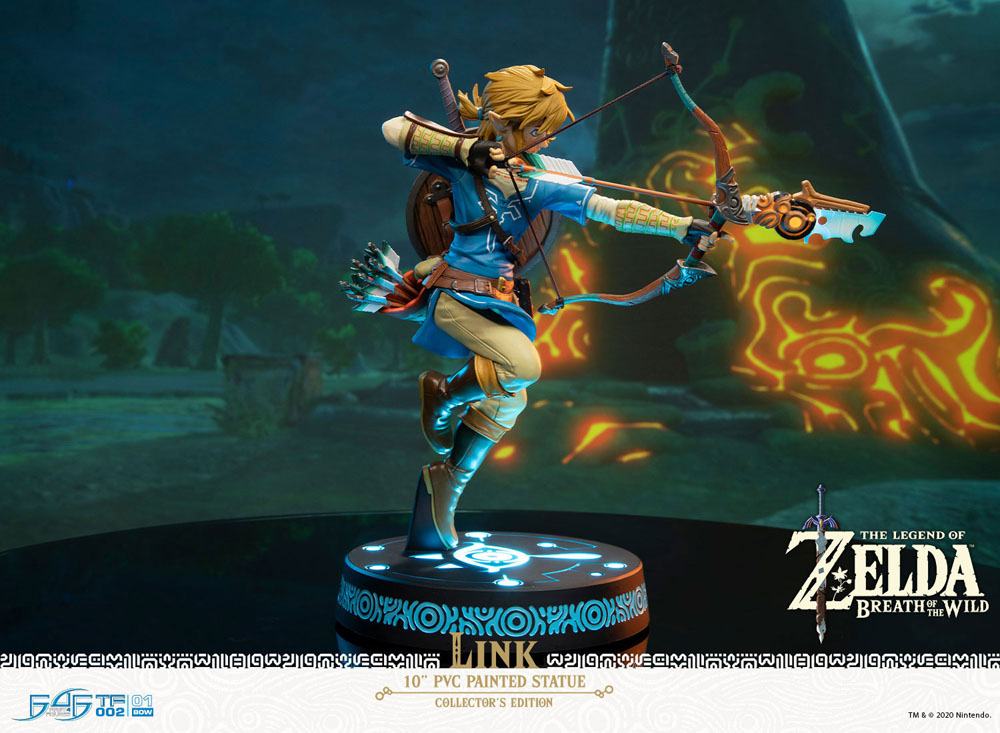 First 4 Figures The Legend Of Zelda Breath Of The Wild Link PVC Collector’s Edition Statue