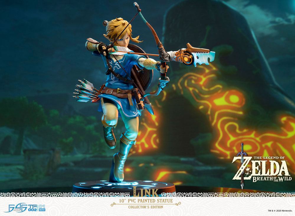 First 4 Figures The Legend Of Zelda Breath Of The Wild Link PVC Collector’s Edition Statue