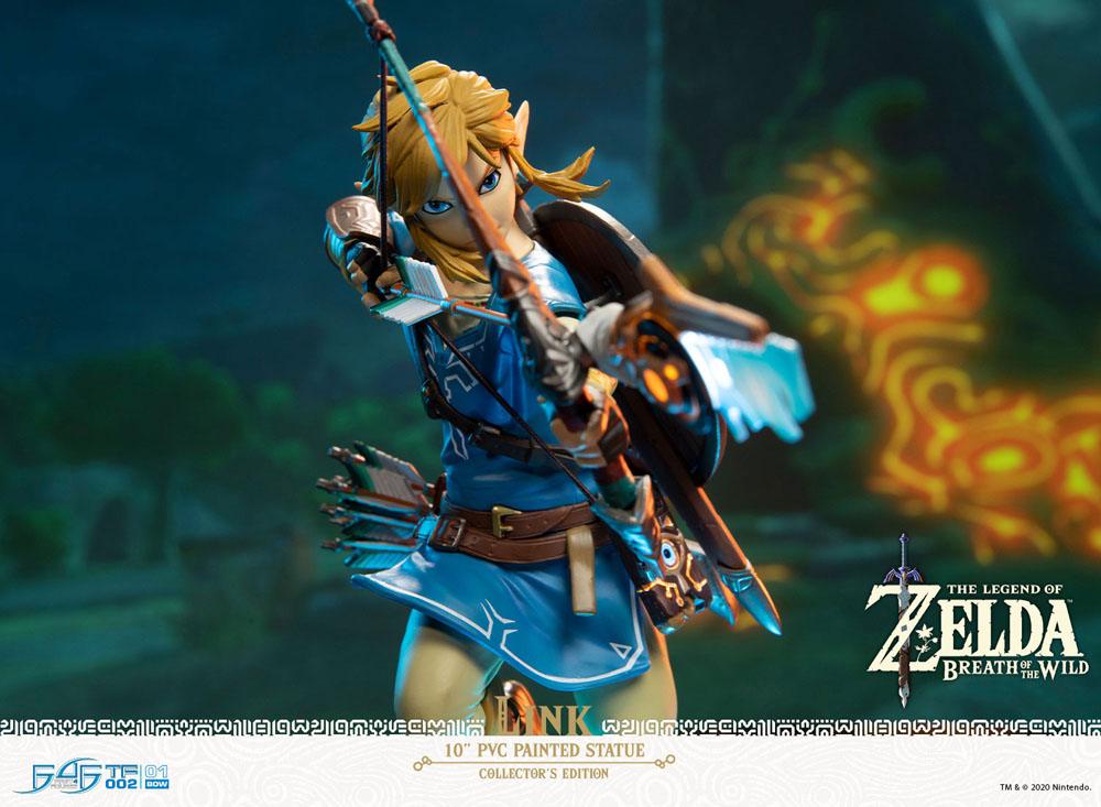 First 4 Figures The Legend Of Zelda Breath Of The Wild Link PVC Collector’s Edition Statue