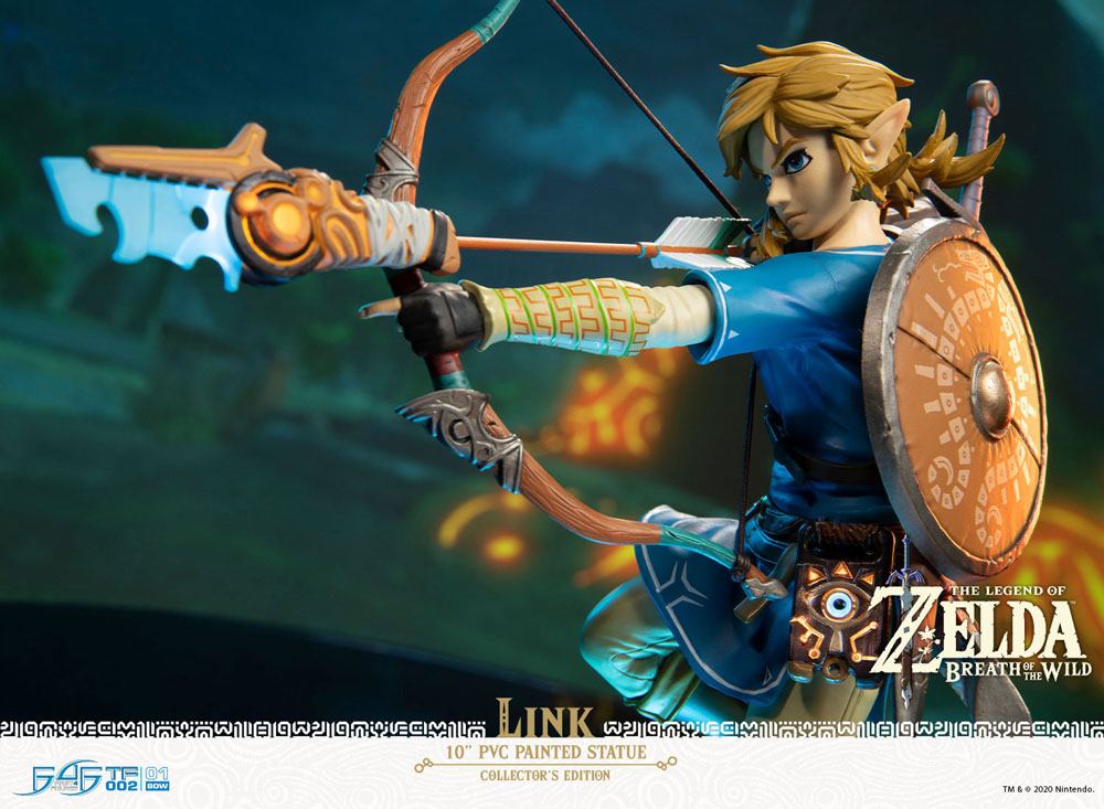 First 4 Figures The Legend Of Zelda Breath Of The Wild Link PVC Collector’s Edition Statue