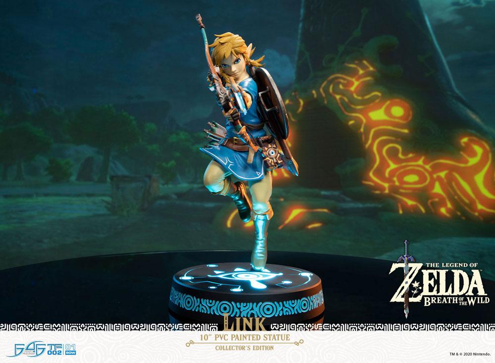 First 4 Figures The Legend Of Zelda Breath Of The Wild Link PVC Collector’s Edition Statue