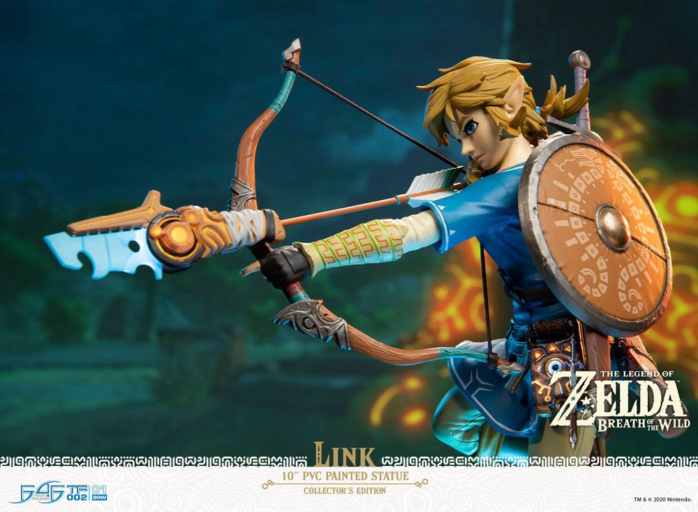 First 4 Figures The Legend Of Zelda Breath Of The Wild Link PVC Collector’s Edition Statue