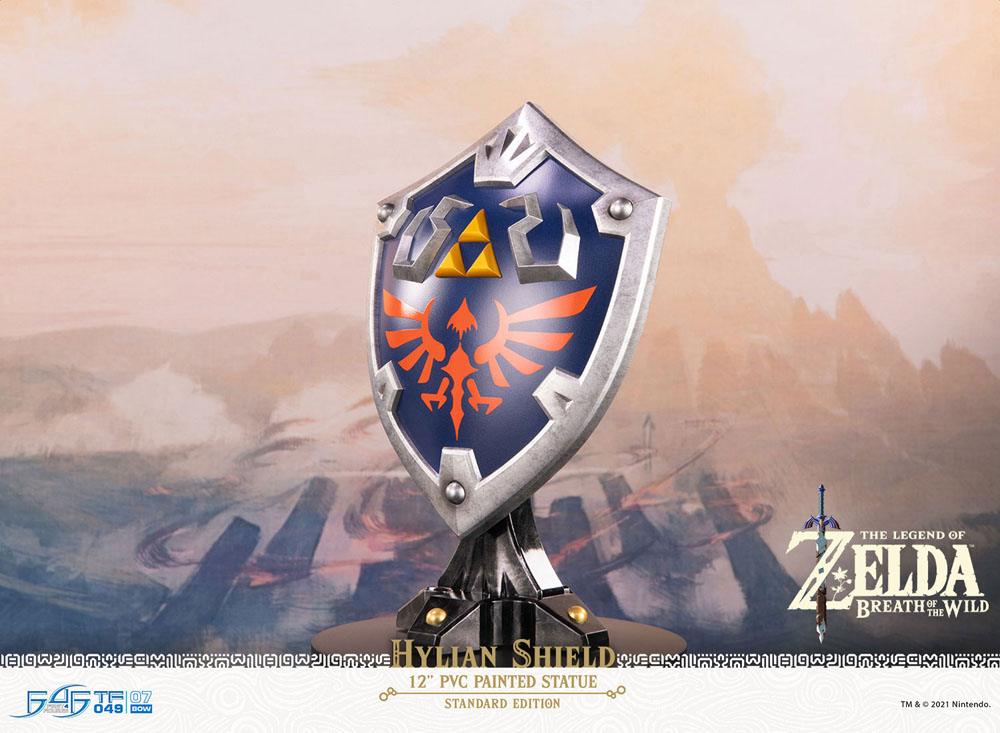 First 4 Figures The Legend of Zelda Breath of the Wild PVC Hylian Shield Standard Edition Statue