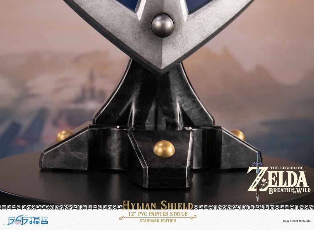 First 4 Figures The Legend of Zelda Breath of the Wild PVC Hylian Shield Standard Edition Statue