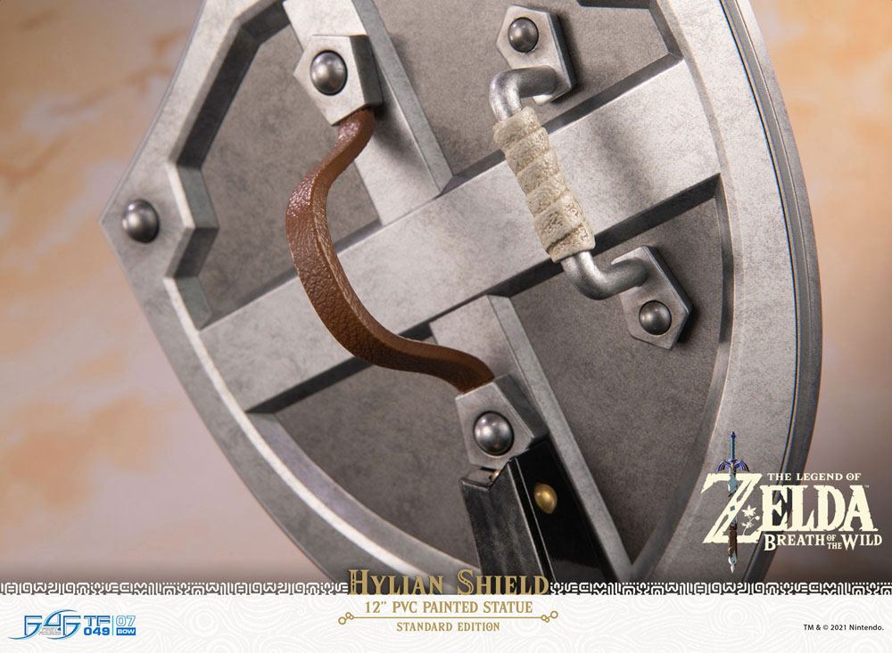 First 4 Figures The Legend of Zelda Breath of the Wild PVC Hylian Shield Standard Edition Statue