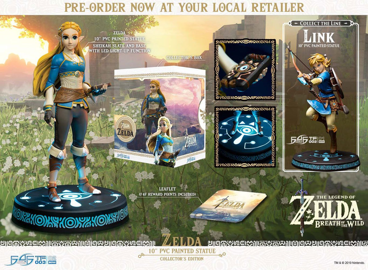 First 4 Figures The Legend Of Zelda Breath Of The Wild Zelda Collector’s Edition PVC Statue