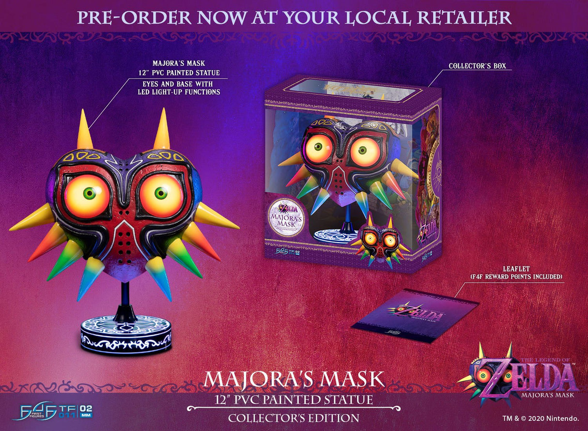 First 4 Figures The Legend of Zelda Majora’s Mask Collectors Edition PVC Statue