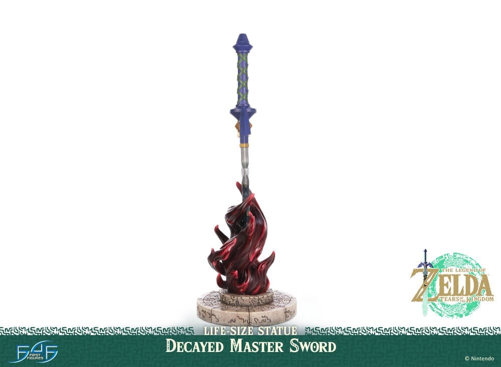 First 4 Figures The Legend of Zelda: Tears of the Kingdom Decayed Master Sword Life-Size 1/1 Statue