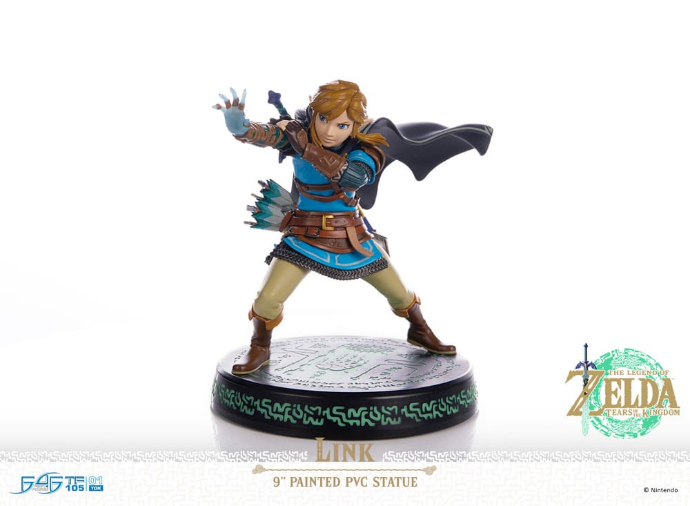 First 4 Figures The Legend of Zelda Tears of the Kingdom Link Statue