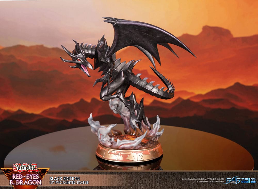 First 4 Figures Yu-Gi-Oh! Red-Eyes B. Dragon Black Colour Statue