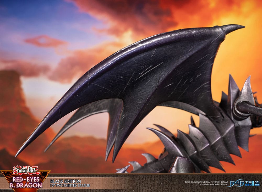 First 4 Figures Yu-Gi-Oh! Red-Eyes B. Dragon Black Colour Statue