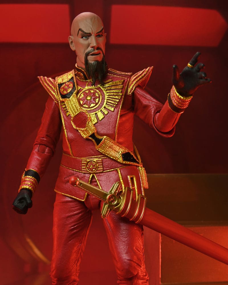 Flash Gordon (1980) Actionfigur Ultimate Ming (Red Military Outfit) 18 cm