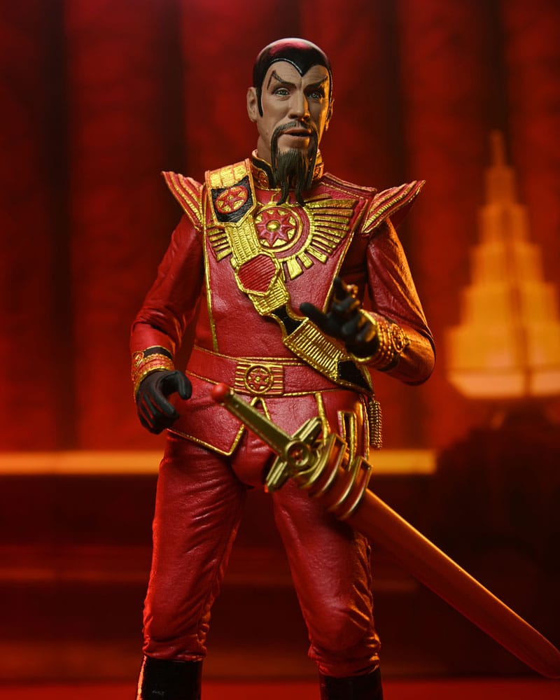 Flash Gordon (1980) Actionfigur Ultimate Ming (Red Military Outfit) 18 cm