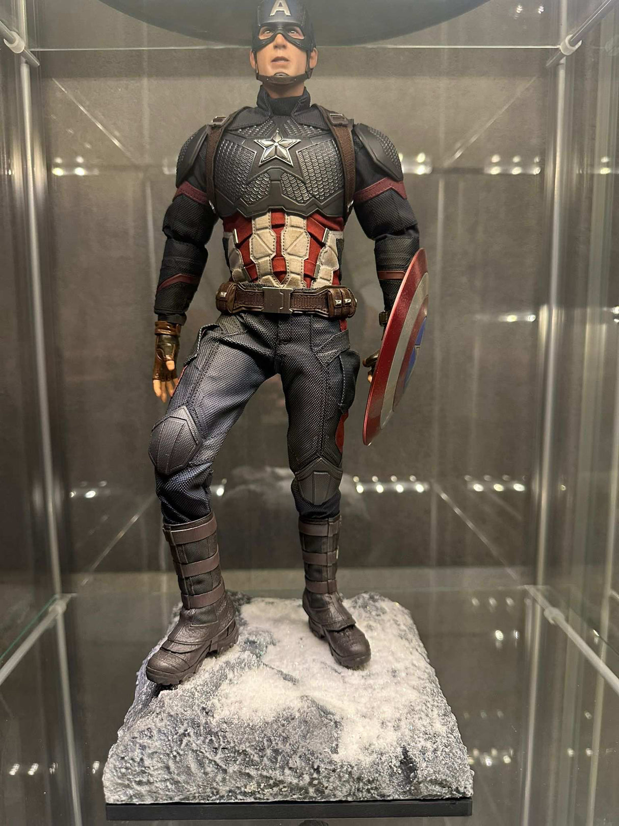 Flos Dios Schnee- & Felslandschaft Diorama-Base für 1/6 Actionfiguren