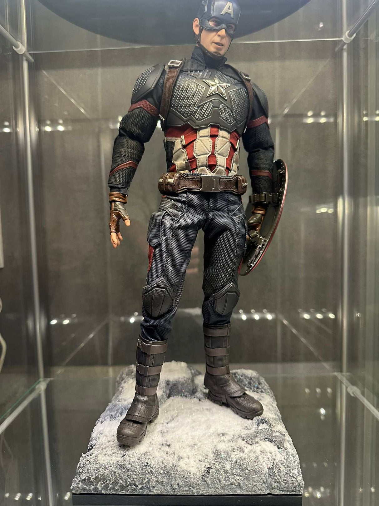 Flos Dios Schnee- & Felslandschaft Diorama-Base für 1/6 Actionfiguren