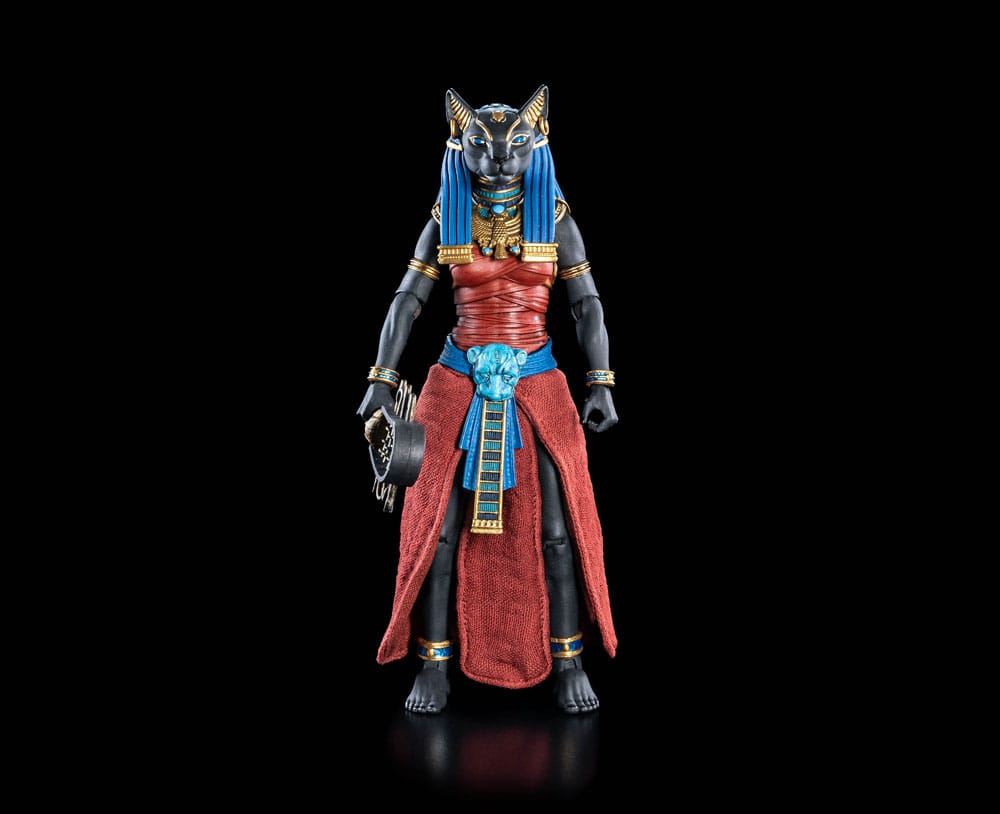 Four Horsemen Toy Design Figura Obscura Bastet Black & Red Actionfigur