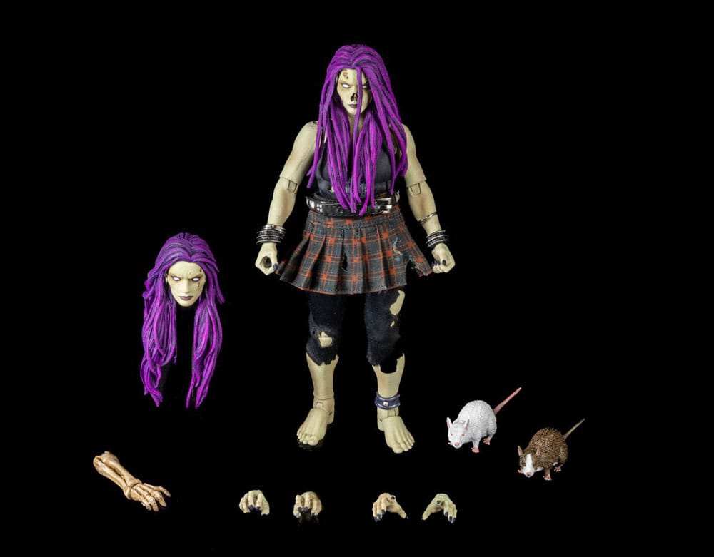 Four Horsemen Toy Design Graveyard Series Rocker Zombie Actionfigur